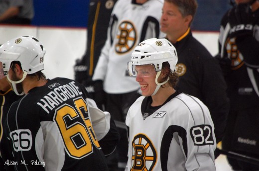 David Pastrnak is the player the Boston Bruins have been waiting for. (Photo courtesy of Alison M. Foley)