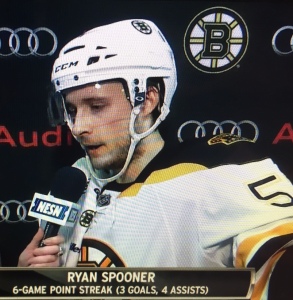 Ryan Spooner finally got the scoring monkey off his back last spring, and bigger things are expected of him in 2015-16