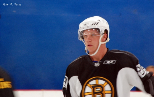 Zach Trotman is poised to make the Bruins on opening night for the first time since he turned pro for the 2012-13 season. (Photo courtesy of Alison M. Foley)